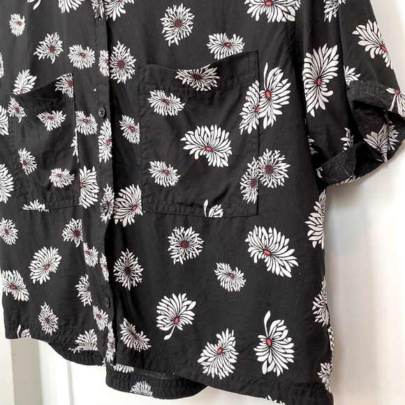 Vans Floral Collared Button Down Shirt - Picture 6 of 6